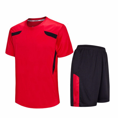 

New mens Survetement football jerseys set breathable soccer jersey Paintless shirts sports wear DIY custom