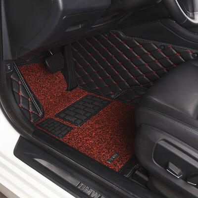 

O beautiful AYM all surrounded by wire ring car mats Honda Bin Chi special charm black red
