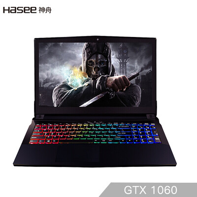 

Shenzhou HASEE Ares K690E-G5D1 GTX1060 6G alone significant 156-inch gaming laptop G5500 8G 256G SSD 1080P IPS
