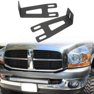 

Ram Light Bar Mount Front Bumper Hidden Brackets Kit For Dodge Ram 2500 3500 2003-2014 Apply to 20" Straight Light Bar