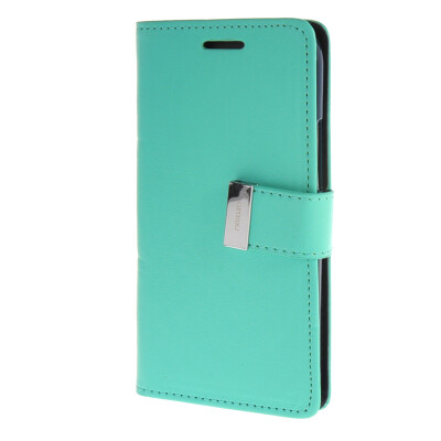 

MOONCASE Case for HTC One M8 Flip Leather Wallet Card Slot Bracket Back Cover Green