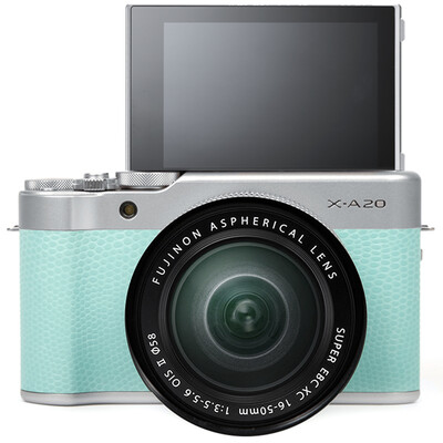 

Fuji FUJIFILM X-A20 XC15-45 Mocha Brown Brown Micro single electric machine touch screen retro modeling HD video WIFI sharing