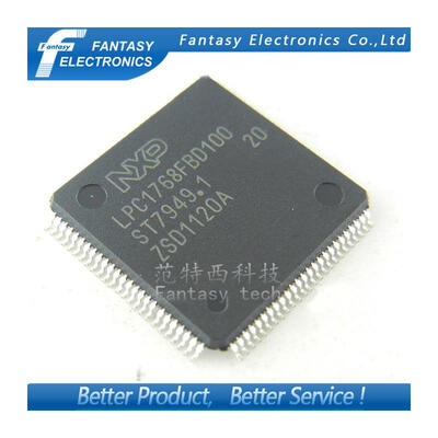 

200PCS LPC1768FBD100 LQFP100 LPC1768FBD QFP LPC1768 32-bit ARM Cortex-M3 microcontroller new and original IC free shipping
