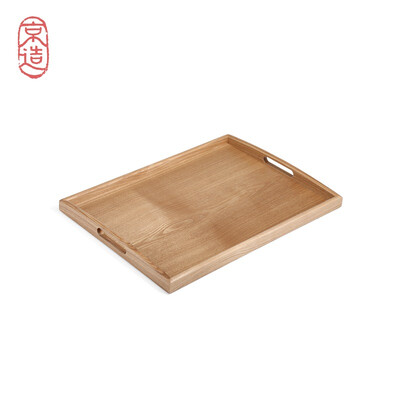 

JING ZAO Wooden square storage tray Household tray for snack fruit Tea tray
