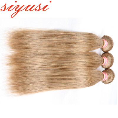 

Малайзийская Virgin Hair Straight 30 # 27 # Pre-Colored 3Pcs Малайзия Человеческие волосы Нет линяют Remy Hair Weave 10-24 Inch Free Shippingi