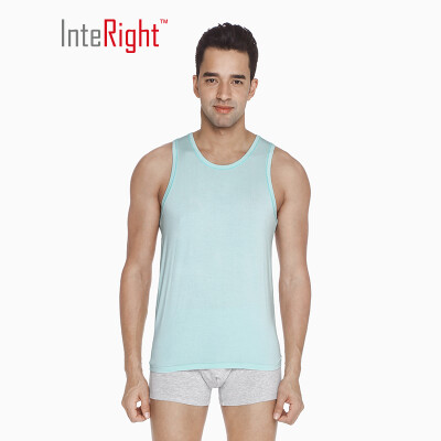 

INTERIGHT vest mens mint antibacterial cool functional vest lake green XXXL