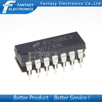 

10PCS LM723CN DIP14 LM723 new and original IC free shipping