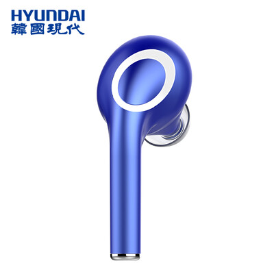 

Hyundai HYUNDAI i17 Bluetooth Headset Wireless In-ear Subwoofer Bluetooth 41 Business Universal EarbudsHeadset Ear-Sapphire Sapphire Blue