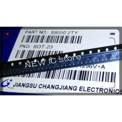 

500PCS New MMBT8550LT1G MMBT8550 S8550 0.5A 25V Marking code 2TY PNP transistor SOT23