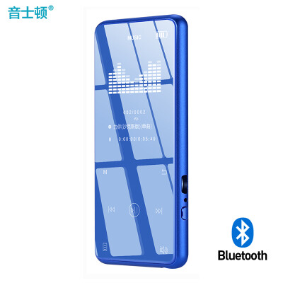 

Soundsight Yescool X8 Bluetooth HIFI Lossless Noise MP3MP4 Music Player Touch External 8G Blue