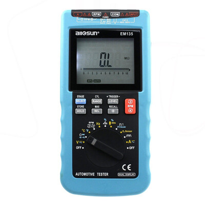 

Digital Automotive Multimeter Engine Scan RPM Dwell Angle Car Alternator Tester