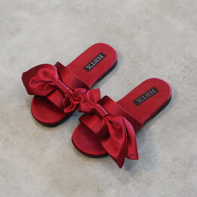

2018 summer new Korean flip-flops childrens shoes flat with the girls slipper princess shoes big children sandals&slippers