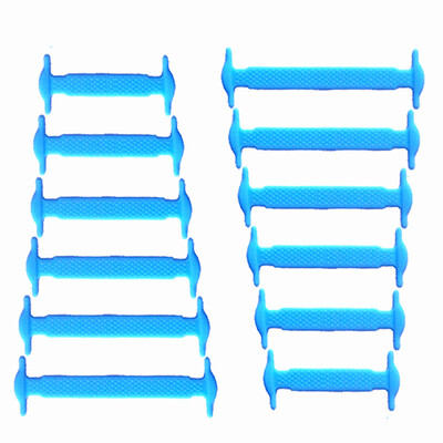 

JUP 8 Sets 96 Pcs New Kids Child No Tie Shoelaces All Sneakers Applicable Shoelaces Elastic Silicone Shoelaces Sneakers Fit Belt