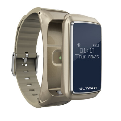 

Smart Bracelets Talkband Headset Sleep tracker Heart Rate Monitor&Sports Pedometer new band of Bluetooh Earphone Phone Call