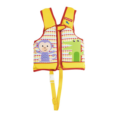 

Bestway Fisher-Price swimwear childrens sleeveless buoyancy suit swim ring water toys for 1-3 years old 93521