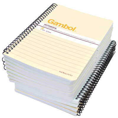 

(KOKUYO) Gambol series WCN-SA6506Y A6 50 pages Cross screwdriver / Notepad / soft copy 12