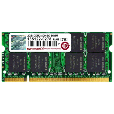 

Transcend DDR2 800 2GB notebook memory