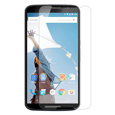 

Buself Tempered Glass Premium Ultra HD Clear/9H Hard/2.5D Curved/Anti-Scratch Screen Protector Guard for Nexus 6