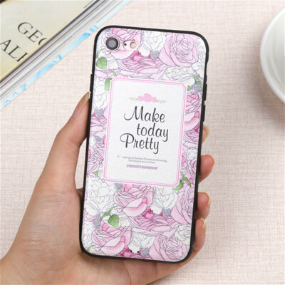 

Красивые цветы сделать сегодня довольно мягкий тонкий чехол для IPhone se 5s 5 x силиконовый ультра тонкий крышка для iphone 6 7 8