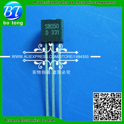 

Free Shipping 1000pcs S8050D S8050 8050 TO-92 NPN Transistor