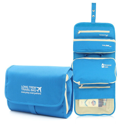 

40,000 km portable wash bag suit waterproof multi-function portable digital data line cosmetic bag travel male and female storage package SW1105 yellow