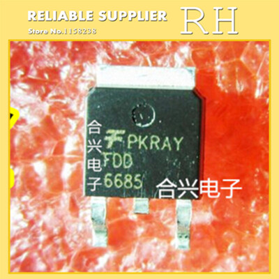 

20PCSLOT FDD6685 40A 30V TO-252 TV FET