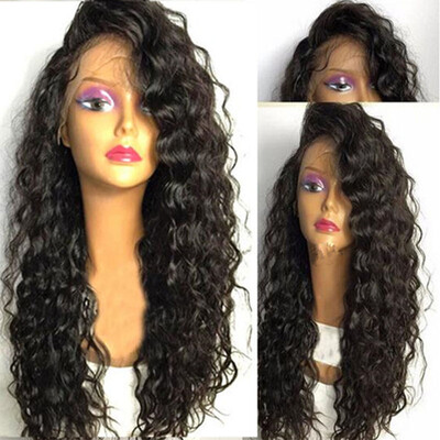 

Real Lace Front Human Hair Wigs With Baby Hair Wavy 130 Brazilian Virgin Hair Lace Wigs for Women Natural Hair Free Shipping