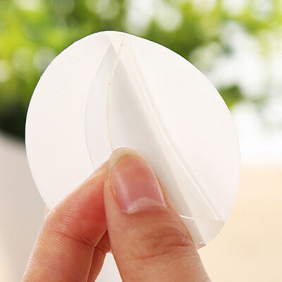 

double-sided transparent plastic strong seamless tile hook paste utensils bathroom wall waterproof magic stickers 10 Pack