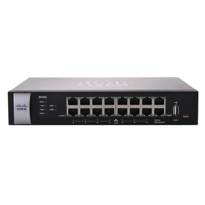 

Cisco (CISCO) RV325-K9-CN с двумя WAN-портами VPN-маршрутизатор
