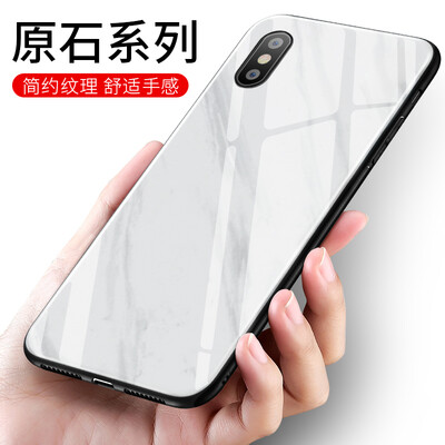 

Fly создать iphone X мобильный телефон оболочки Apple X / 10 стеклянной защитной оболочки все включено разрушение стойкой оболочки джаз белый