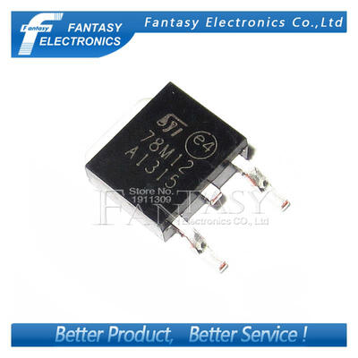 

10PCS 78M12 TO-252-2(DPAK) 12V voltage regulator new and original free shipping
