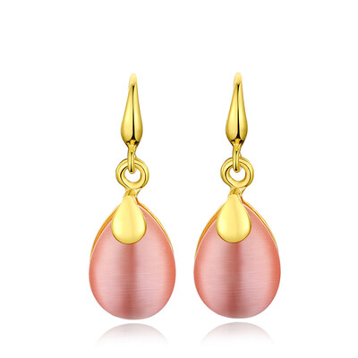 

2018 new design arrival fashion dangle drop Earrings for Women gold wholesale Jewelry E2048