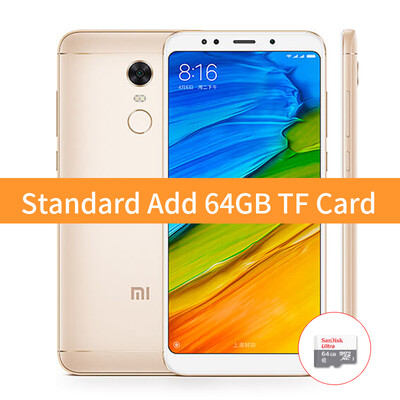 

Глобальная Версия Xiaomi Redmi 5 3Gb 32GB смартфон 18: 9 полный экран 5.7 " HD-Дисплей Snapdragon 450 Octa Core 12MP камера MIUI 9