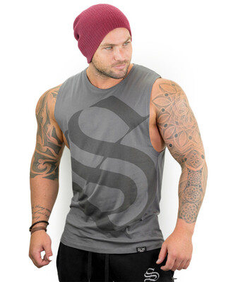 

Muscle Dr brothers mens fitness sports summer new fashion sleeveless breathable sweat-absorbent Slim cotton vest
