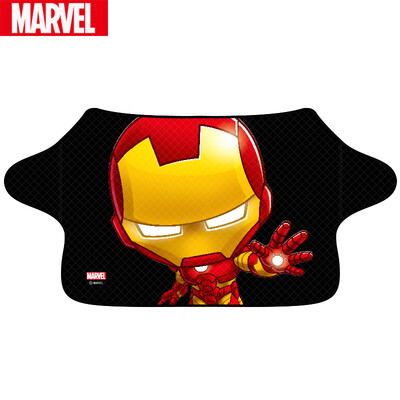 

Marvel Marvel car front windshield snow-proof standard car models four seasons universal sunscreen sun block waterproof cloth plus velvet half-cover clothing cover snow block US captain