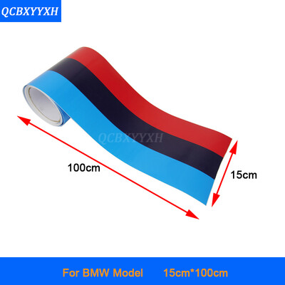 

15cm100cm German France Italy Flag 3 Colors Stripe Decal Bumper Car Body Stickers Auto Accessories