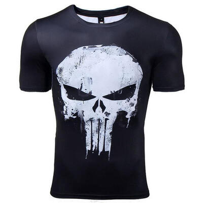 

American Captain 3D Print T-Shirt Men&39s Shirt Men&39s CrossFit Top Avatar Superhero Superman T-Shirt Equipment for Fitness