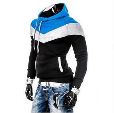 

New Brand selling mens head hit color Mens Fleece Hoodie Jacket special offer wholesal trade hoodies