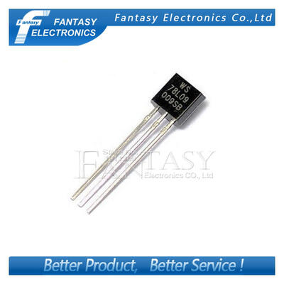 

200PCS 78L09 WS78L09 9V 100mA 0.1A Voltage Regulator TO-92 new and original free shipping