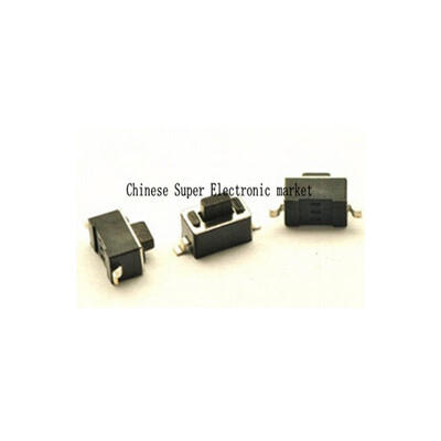 

100pcslot 3X6X5mm SMD push button switch microswitch Tact Switch 365mm