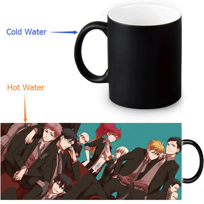 

Ao no Exorcist 350ml/12oz Heat Reveal Mug Color Change Coffee Cup Sensitive Morphing Mugs Magic Mug Milk Tea Cups