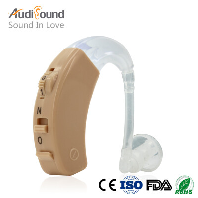 

Audisound High Quality Hearing Aid Sound Amplifier Hearing Aids High-Low Tone For the Elderly with 2x A13 Battery