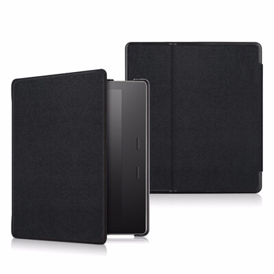 

PU slim smart leather magnet closure Cover case for Amazon kindle oasis 22017 new release