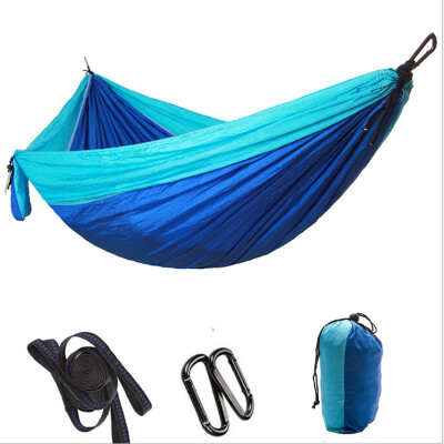 

Parachute cloth outdoor double hammock