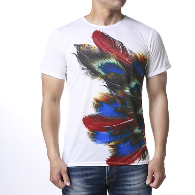 

Mens MultiColor Round Neck Printed T-Shirts