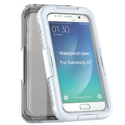 

Airress Transparent Professional Водонепроницаемая сумка для чехлов для Samsung S7