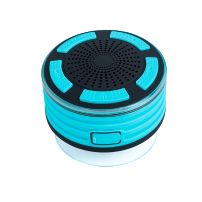 

Mini Wireless Bluetooth 40 Audio Speaker Waterproof Speaker Radio Function USB Charging ABS Resistance MP3 Breathing LED