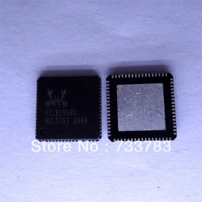 

5pcs/lot REALTEK RTL8191RU RTL8191 8191 Single-Chip IEEE 802.11b/g/n 1T2R WLAN Controller with PCI Express Interface
