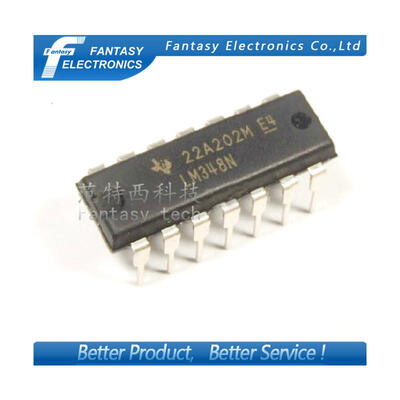 

5PCS LM348N DIP14 LM348 DIP QUADRUPLE OPERATIONAL AMPLIFIERS new and original IC free shipping