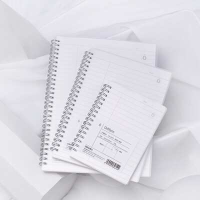 

Deli deli 3 set zero series horizontal core spiral notebook notebook A5B550k 33493